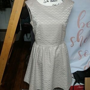 Silver Party Dress